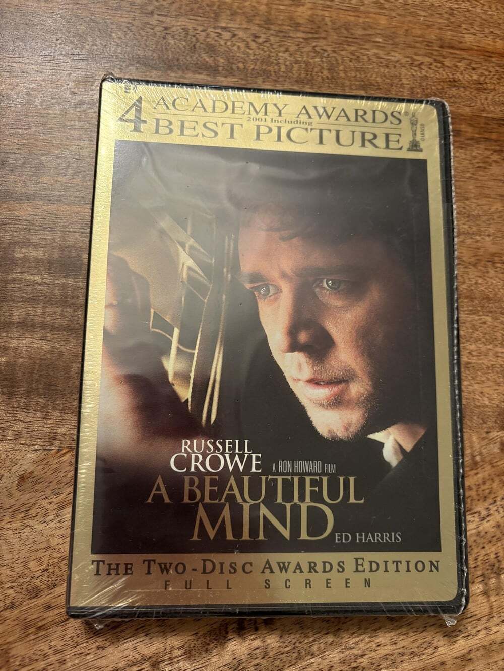 A Beautiful Mind DVD Special Edition Full Screen PG-13 DreamWorks New Sealed